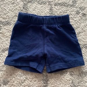 Blue shorts